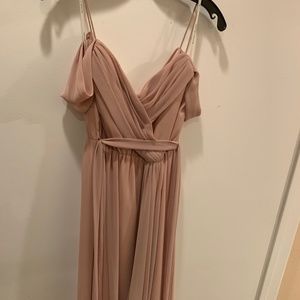 Watters Linden 1504 Buff Size 0 Bridesmaid Dress